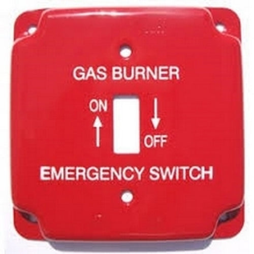 MULBERRY Mulberry 41025 4 in. Square Single Gang Steel Gas Burner Cover