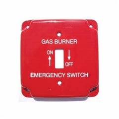 MULBERRY Mulberry 41025 4 in. Square Single Gang Steel Gas Burner Cover