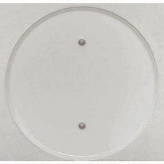 MULBERRY Mulberry 40431 Flat Canopy Gang Box Cover 5 in Diameter Replacement MPN