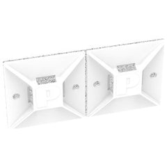 PANDUIT Panduit ABM3H-A-L Cable Tie Mount 4-Way Rubber Adhesive Tape Mount