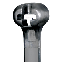 PANDUIT Panduit BT1M-M0 Barbed Cable Tie 4 in Black Nylon