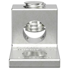 PANDUIT Panduit LAMA6-14-C Pan-Lug Al Mech6 AWG Tin Plt 1hole 1/4 StudPK100