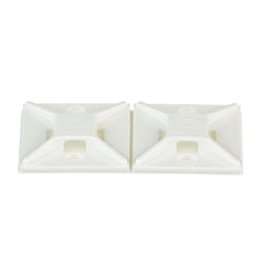 PANDUIT Panduit ABM2S-A-C Cable Tie Mount 4-Way RUBBER ADHESIVE PACK 100