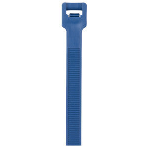 PANDUIT Panduit PLT1M-C186 Cable Tie Dark Blue Metal Detectable Polypropylene 3.9L 15lb