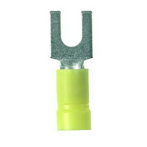 PANDUIT Panduit PV10-10F-L Vinyl Insulated Fork Terminal 14 to 10 AWG 10 Stud