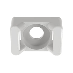 PANDUIT Panduit TM3S25-C Cable Tie Mount, 2-Way, Threaded Mount, 0.3 in W Tie, Nylon 6.6/Polyamide