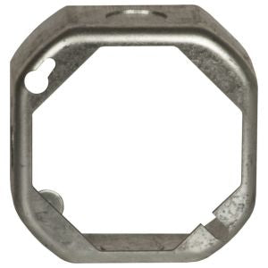 RACO RACO 130 RING EXT 2 4IN 4IN 1-1/2IN STL 4 OCT SIL