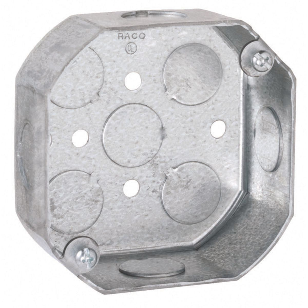 RACO RACO 125 Octagon Metal Box 4 Inch