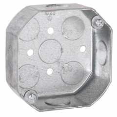RACO RACO 125 Octagon Metal Box 4 Inch