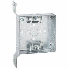 RACO RACO 218 Square Box Steel 21 cu-in 8 Knockouts
