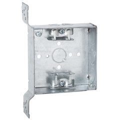 RACO RACO 218 Square Box Steel 21 cu-in 8 Knockouts