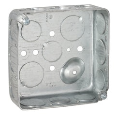 RACO RACO 192 Square Box, 4 Inch Square, 1-1/2 Inch Deep