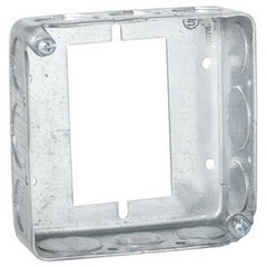 RACO RACO 187 Extension Ring 2 Gangs 4 In L x 4 In W x 1.56 In D