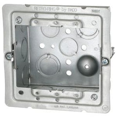 RACO RACO 232-OW Square Box, Steel, 30.3 cu-in Capacity with (8) Knockouts