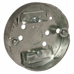 RACO RACO 287 3-1/2 In. Round Ceiling Pan - Drawn with NMSC Clamps, 3/4 In. Depth