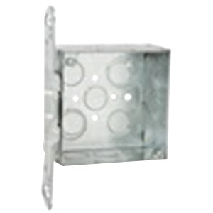 RACO RACO 235 Square Box, 4 Inch x 4 Inch x 2-1/8 Inch 30.3 CUIN