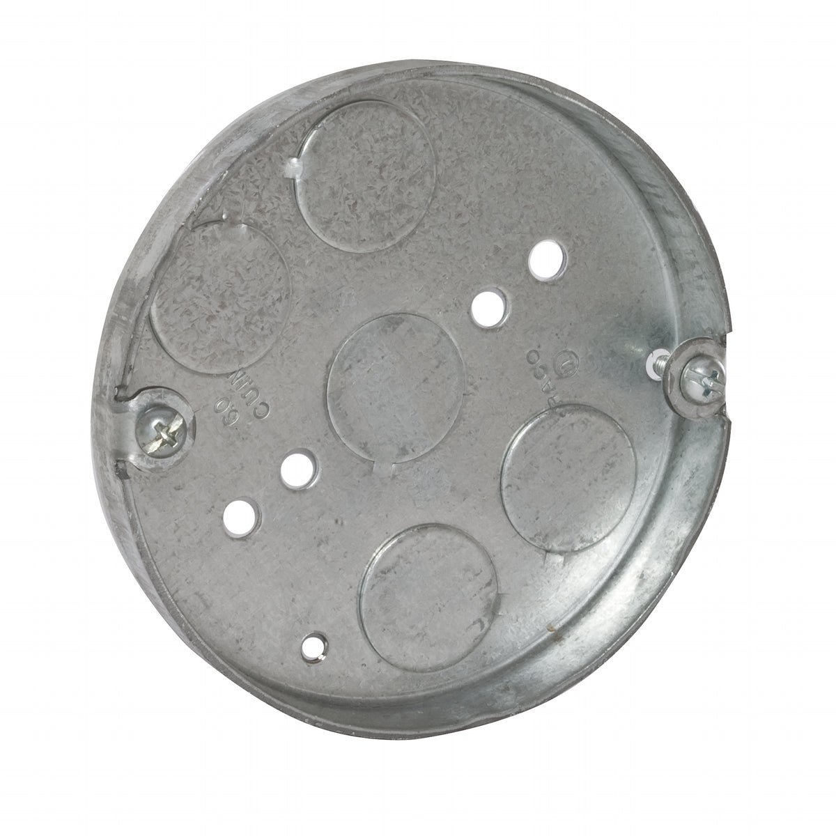 RACO RACO 293 Round Metal Ceiling Pan 4 in