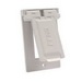 RACO RACO 5103-1 Weatherproof Cover 1 Gang 2-13/16 Inch x 0.7969 Inch x 4-9/16 Inch GFCI Receptacle