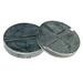 RACO Raco 5270-0 Gray Die Cast Zinc Round Slotted Closure Plug 3/4 Inch NPT