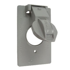 RACO BELL 5155-0 RAC 1G Vertical WP Cover 1.406 Dia