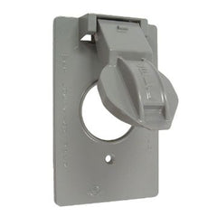 RACO BELL 5155-0 RAC 1G Vertical WP Cover 1.406 Dia
