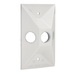 RACO Raco 5189-1 Powder Coated Die-Cast 1-Gang Cluster Cover 4-19/32 Inch x 2-27/32 Inch