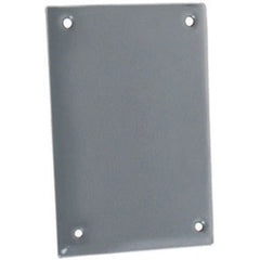 RACO BELL 5174-0 RAC 1G VERT/HORIZ WP COVER BOX MT BLANK GRAY