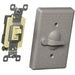 RACO Raco 5128-0 Lever Operator Switch Cover 2-53/64 Inch x 39/64 Inch x 4-39/64 Inch