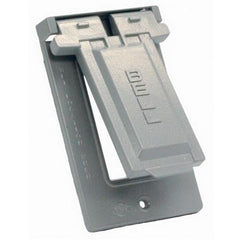 RACO RACO 5103-0 RAC Weatherproof Outlet Box Cover 2-13/16 Inch x 51/64 Inch x 4-9/16 Inch