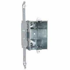 RACO RACO 604 3-1/2 In. Dp. Sw. Bx. - Gangable w/AC/MC/Flex Clamps, TS Brkt, 1/2In.Setback