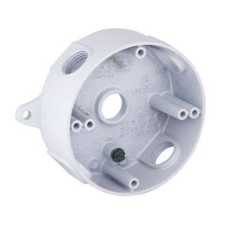RACO Bell 5361-1 RAC Weatherproof Splice Box 4 Inch Diameter