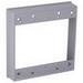 RACO Raco 5407-0 Powder Coated Die Cast Aluminum 2-Gang Extension 4-21/32 Inch x 4-21/32 Inch x 1-1/32 Inch