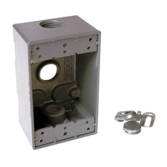 RACO Raco 5324-0 RAC Weatherproof Electrical Box 1-Gang 4.5 in x 2.75 in x 2 in