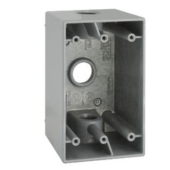 RACO BELL 5385-0 RAC 1G WP Deep Box 3 1/2 In Outlets