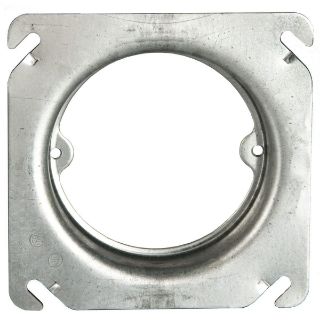 RACO RACO 759 Box Cover Steel Raised 3/4 in 4 in x 4 in