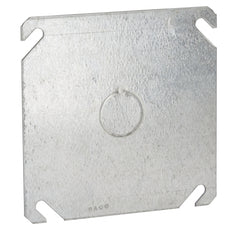 RACO RACO 753 COVER BOX 4IN 4IN BLACK STAMPED STL
