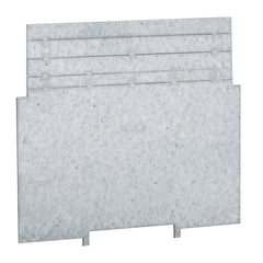 RACO RACO 707RAC 4 x 4 x 2-1/8 Inch Pre-Galvanized Steel Square Box Low Voltage Partition