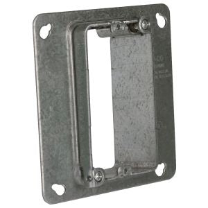RACO RACO 768AMR 4 in Square Adjustable Mud Ring, Single Device
