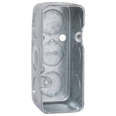 RACO RACO 640 3-3/4 x 1-9/16 Industrial Handy Box, Drawn, 1-1/2 Deep, Eleven 1/2 KO's