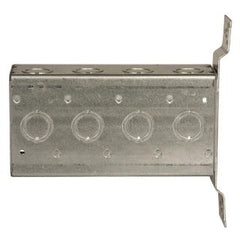 RACO RACO 687 4-Device Box Multi-Device 2-1/2 IN 1/2 & 3/4 Knockouts