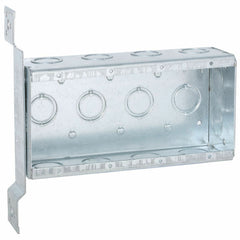 RACO RACO 687 4-Device Box Multi-Device 2-1/2 IN 1/2 & 3/4 Knockouts