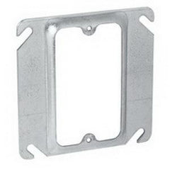 RACO RACO 772 1-Device Metal Switch or Receptacle 4 Inch Square Exposed Work Cover