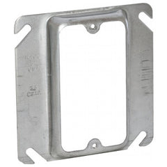 RACO RACO 772 1-Device Metal Switch or Receptacle 4 Inch Square Exposed Work Cover