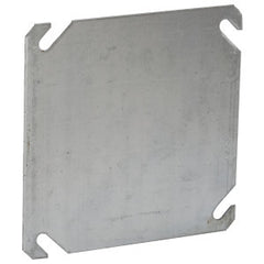 RACO RACO 752 1-Device Flat Box Cover 4 in L x 4 in W Blank