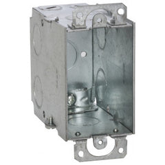 RACO RACO 601 BOX SW STL 18CU-IN 1 GANG 1 OUTLET 11 KNOCKOUTS