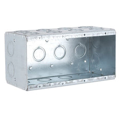 RACO RACO 698 BOX MSNRY STL 89.8CU-IN 4 4 34 KO RECT