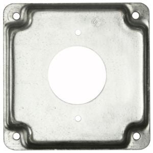 RACO RACO 812C Exposed Work Cover 20A Receptacle 4 Inch Square 812C