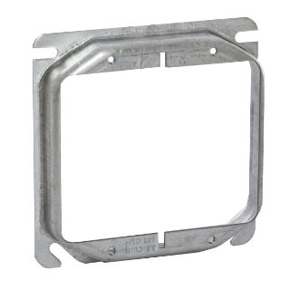 RACO RACO 779 Cover Box 4in 4in Receptacle/Switch Cover Steel