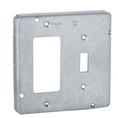RACO RACO 858 Cover Work Exp 4.69In 4.69In 1/2In Steel