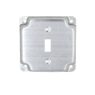RACO RACO 800C Exposed Work Cover 4-1/8 in L x 4-1/8 in W x 1/2 in D